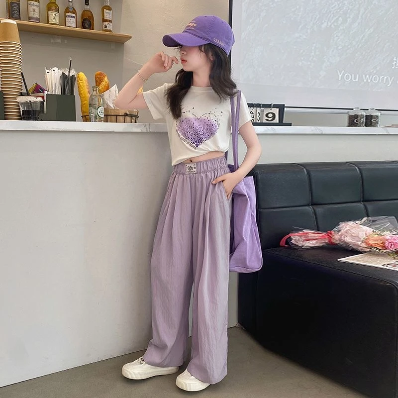 女童夏装2025夏季套装儿童网红新款女孩休闲CSC2270