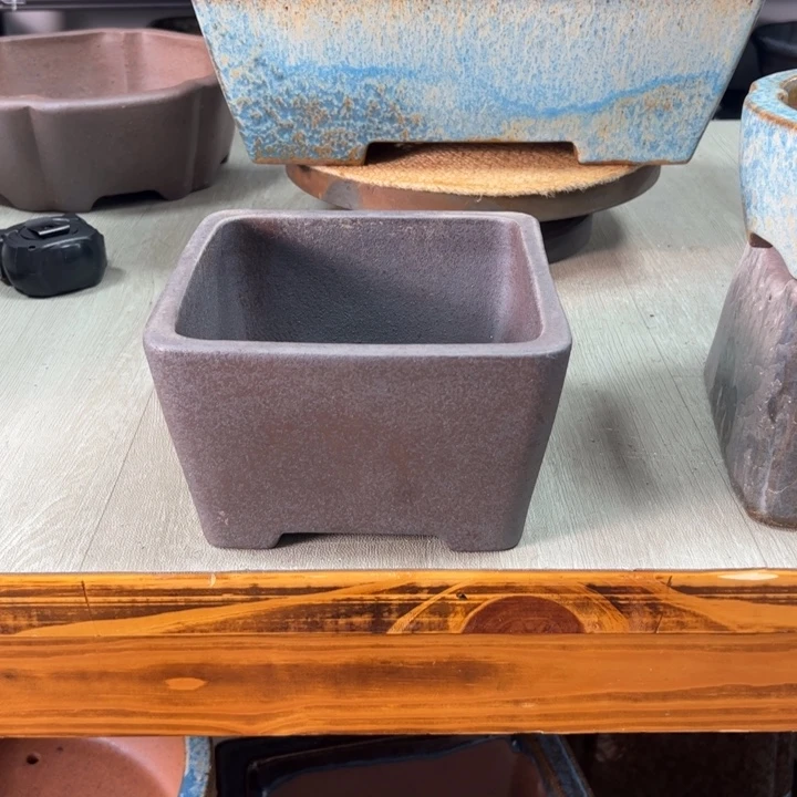 论***缘紫砂花盆高温小盆