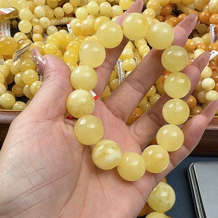 琥珀未镶嵌珠宝奇石