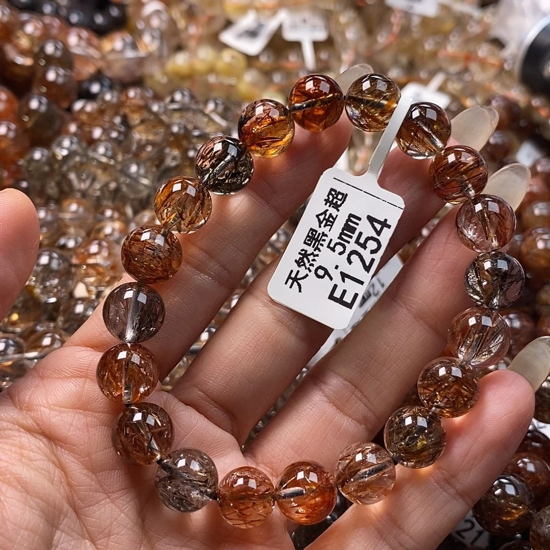 未镶嵌水晶手链水