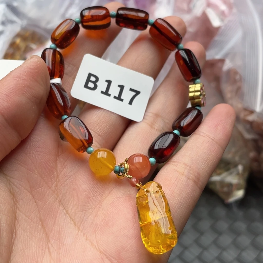 水晶手链未镶嵌多样性