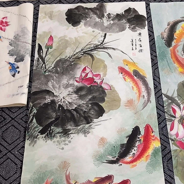 小周画廊的直播间