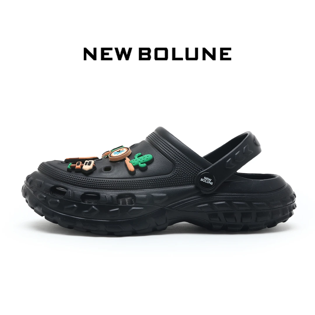 NEW BOLUNE/新百伦潮流百搭轻便ins风休闲软底情侣洞洞鞋D0821