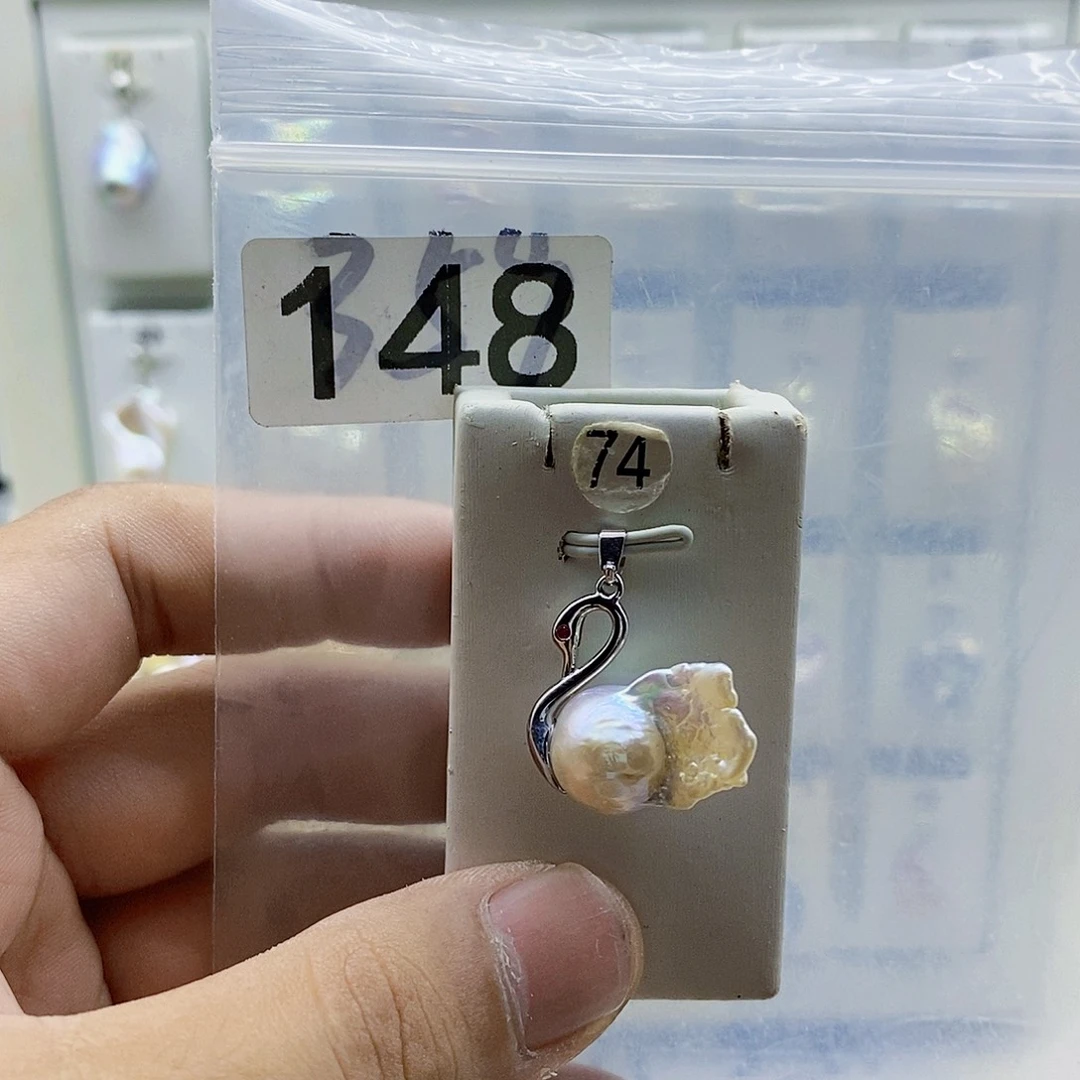 淡水珍珠合金颈饰