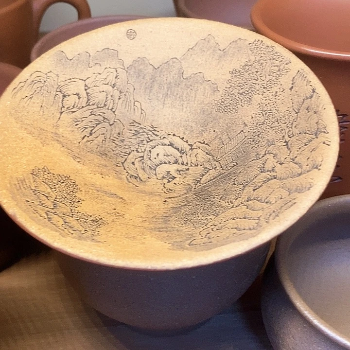 紫砂茶壶?**生宜兴紫砂杯