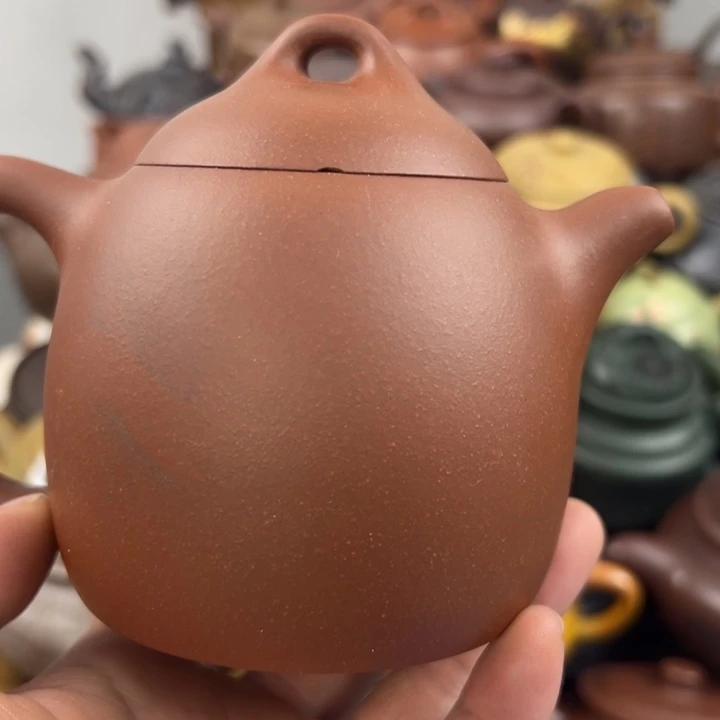 紫砂茶壶盖子磕碰