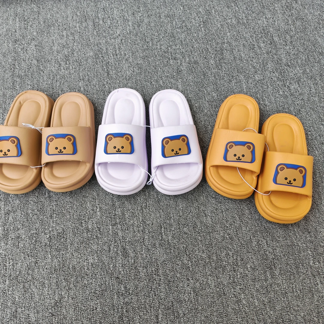04防滑凉拖鞋夏季中性小熊拖鞋软底