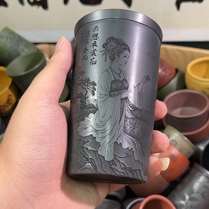 茶杯紫砂全手工紫砂主人杯