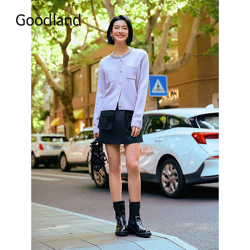 Goodland美地2025年冬季新款毛针织衫LC35506130