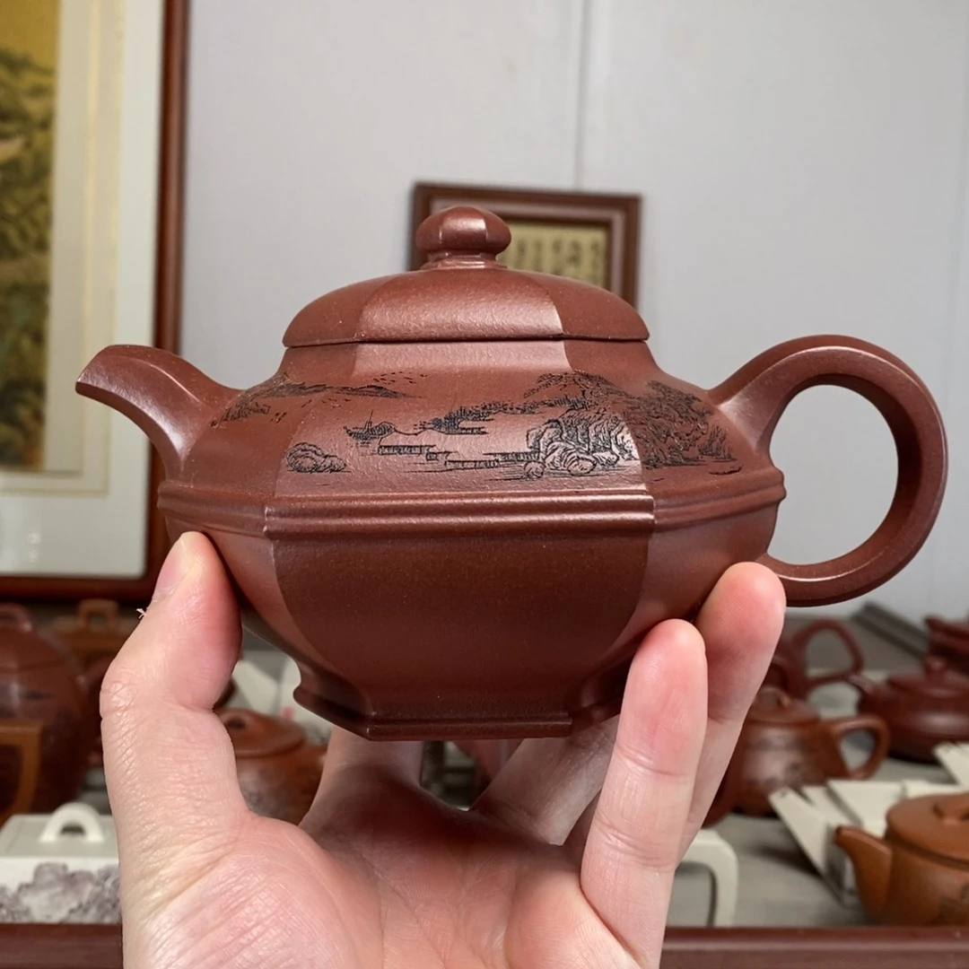 茶壶紫砂原矿泥料传统工艺制作