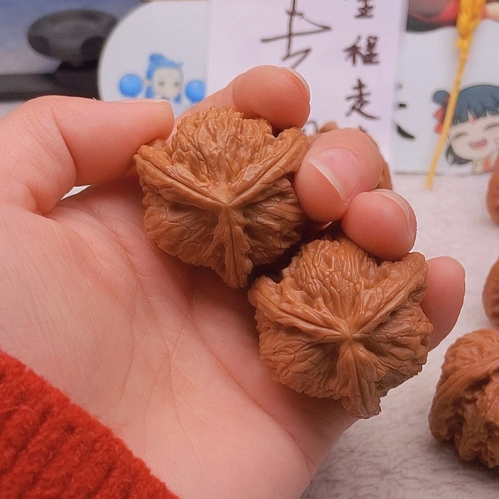 吊坠文玩核桃追**福三棱