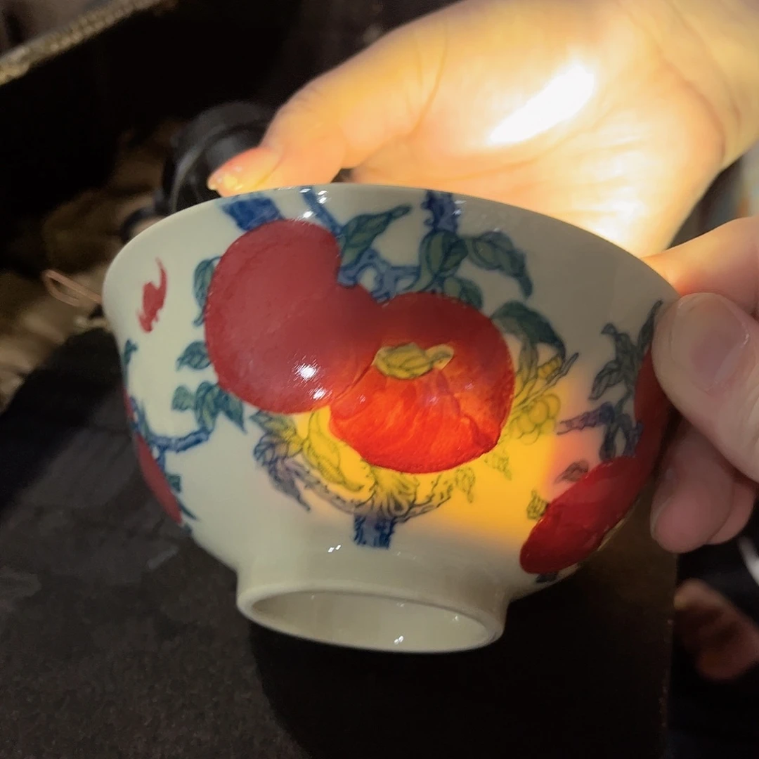 摆件/////直径13厘米。黄。