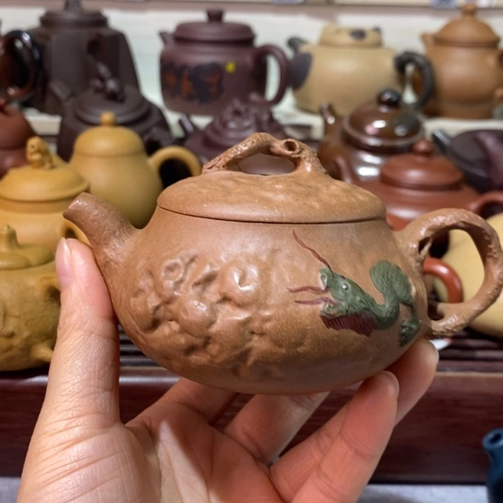 茶壶紫砂微瑕处理一把