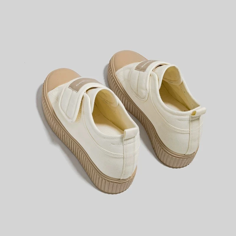 女生学生休闲百搭帆布鞋板鞋8658