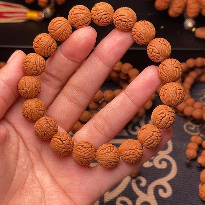 手串桃核绣球手串1.3
