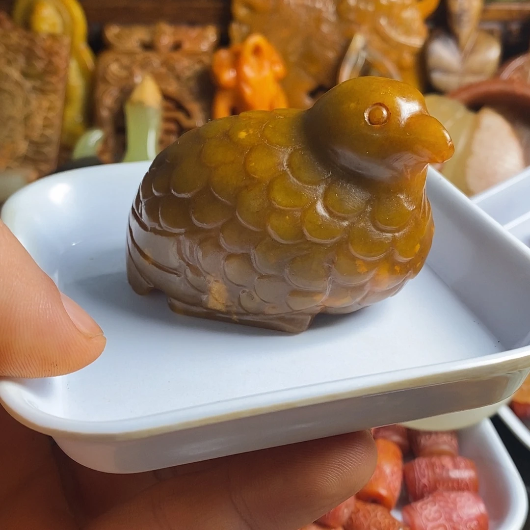 岫岩老玉（透闪石质玉）未镶嵌挂件