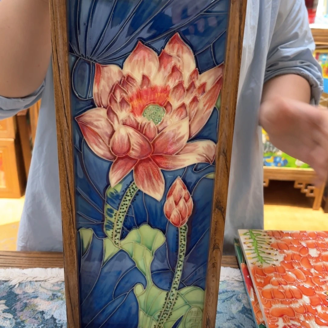 瓷片17.42实木框特价福利款