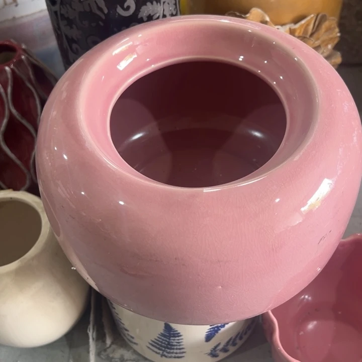 陶瓷花瓶摆件外贸出口微瑕捡漏