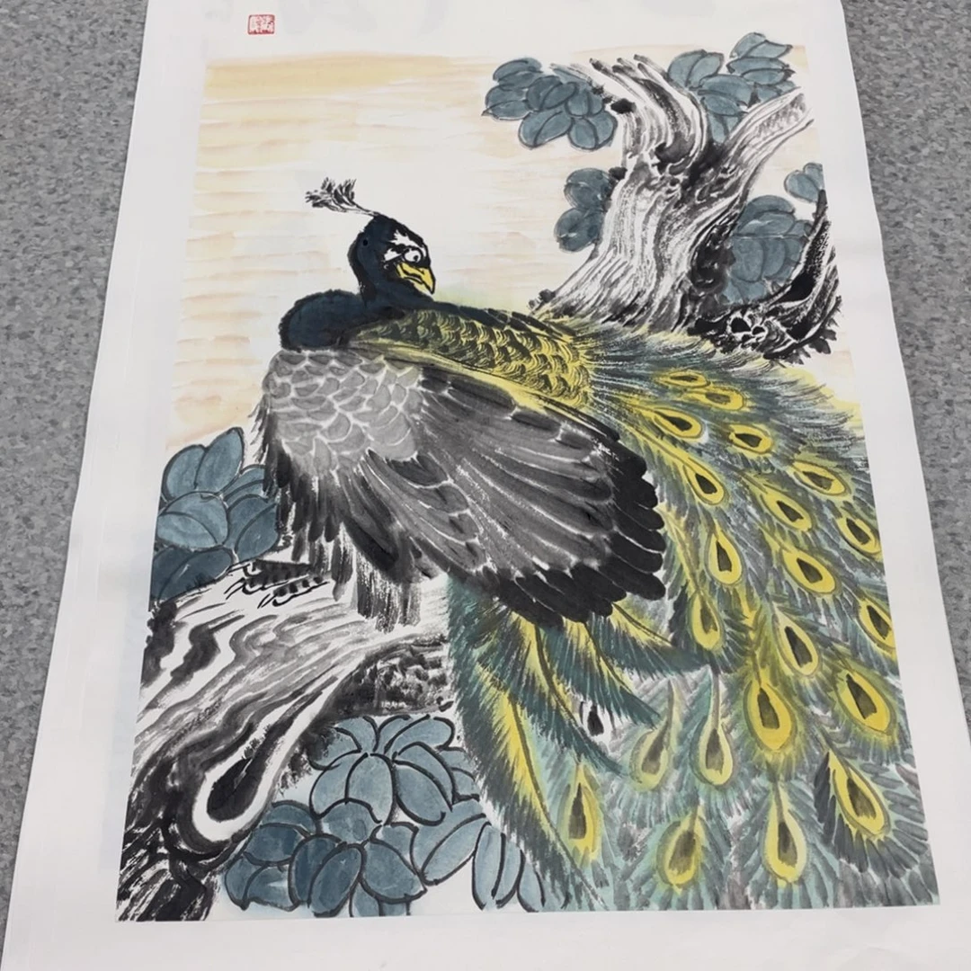 国画2平尺国画作品