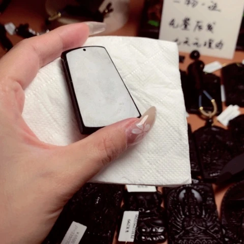 天然缅甸a货钢琴黑挂件