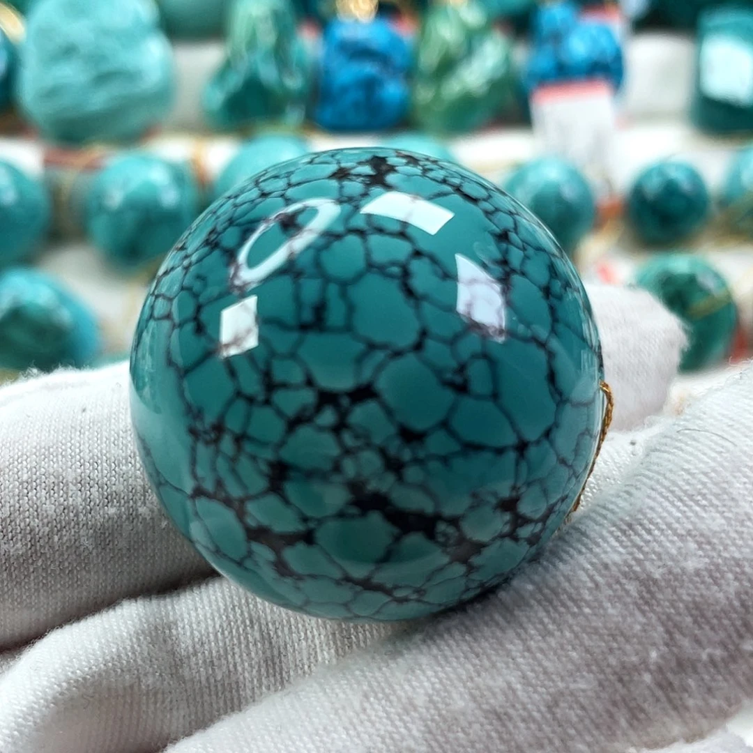 绿松石未镶嵌车挂尺寸32.3