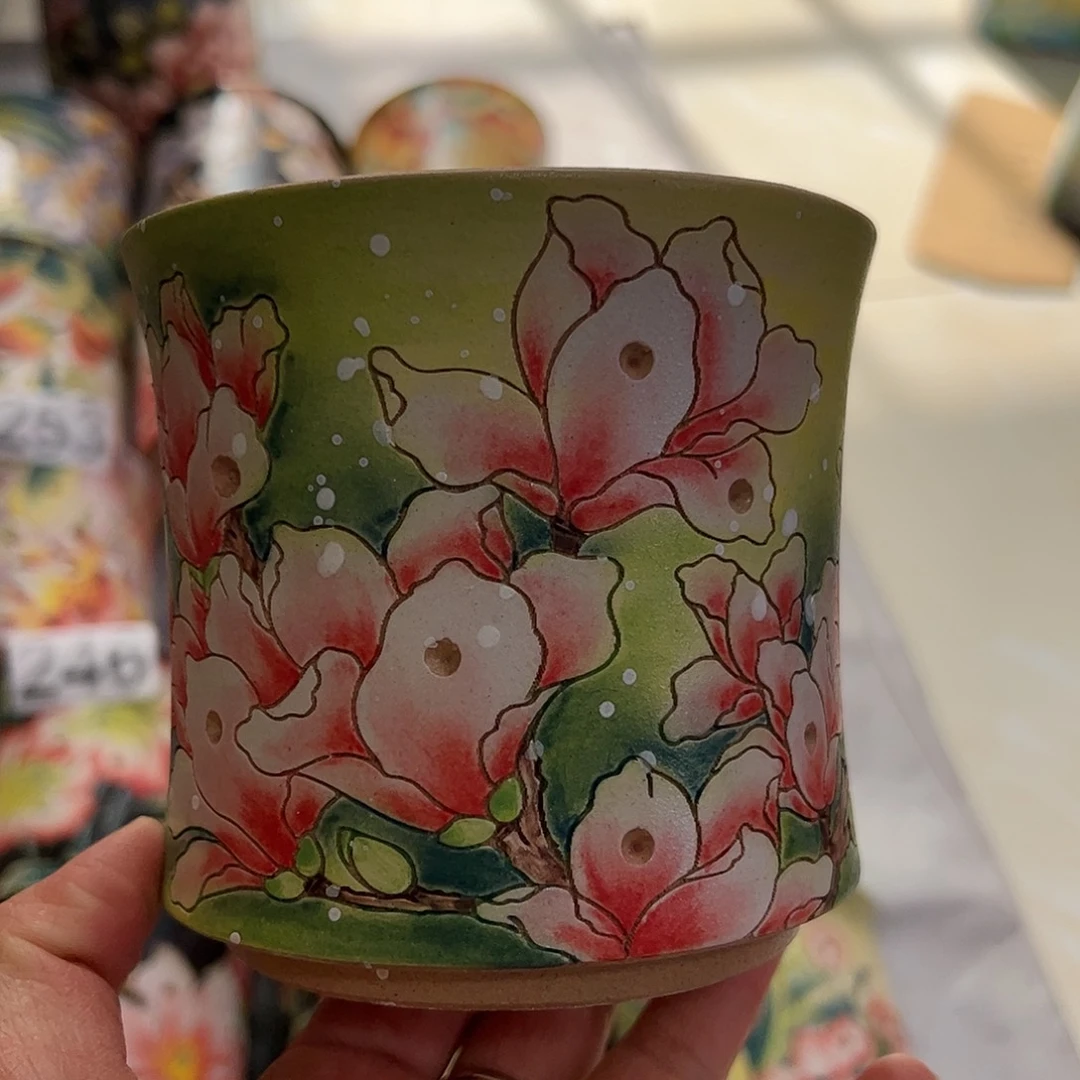 景德镇陶瓷花盆景德镇陶瓷花盆