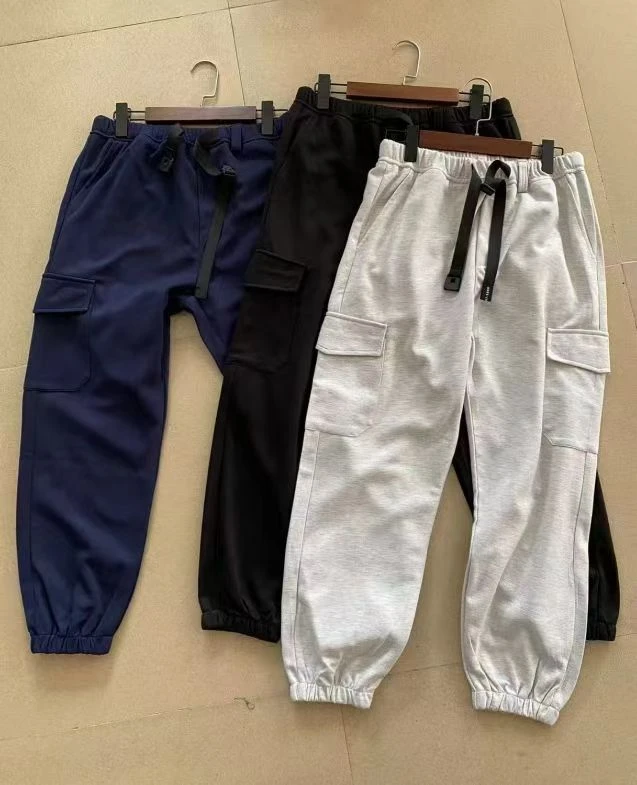 G家工装风休闲卫裤男简约百搭收口卫裤潮流休闲长裤男