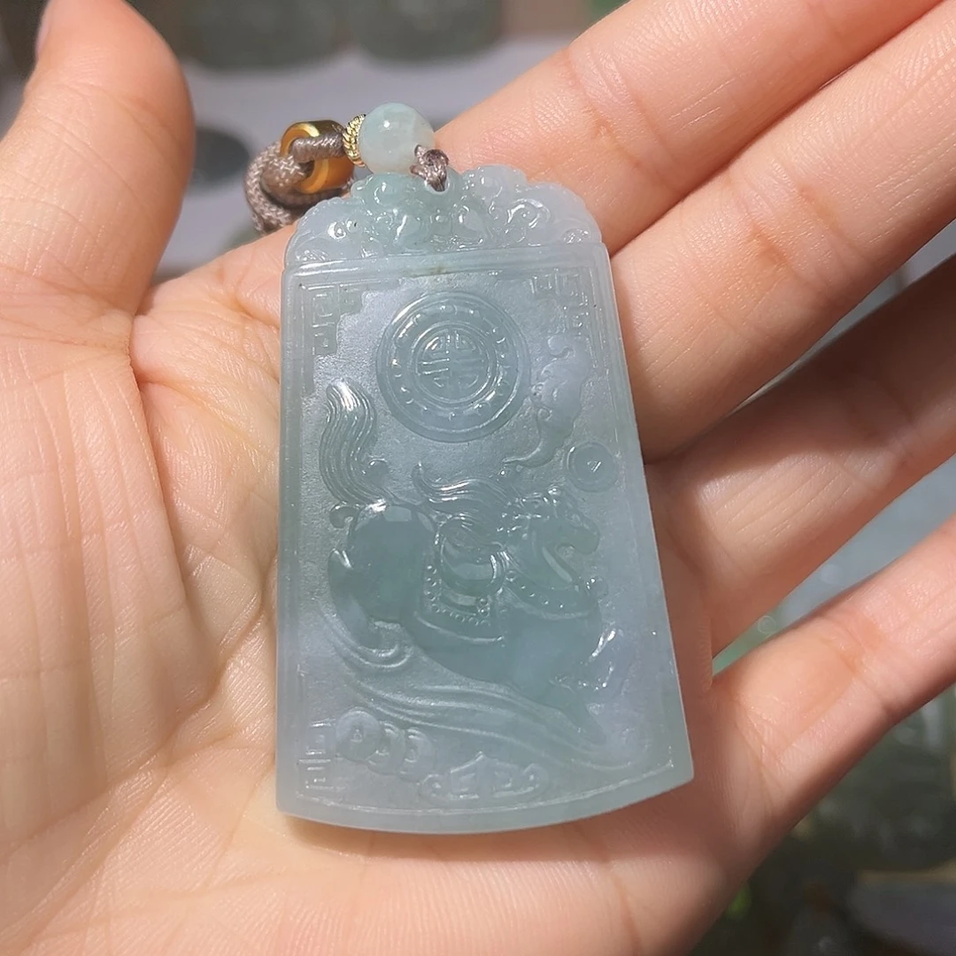 翡翠未镶嵌颈饰天然翡翠