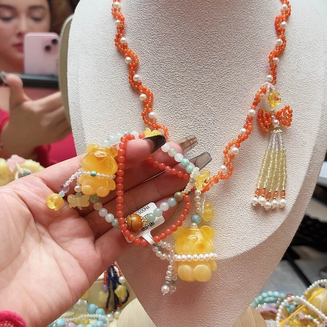 琥珀手链未镶嵌琥珀