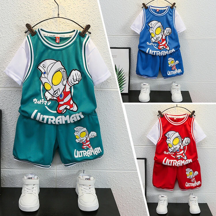 男童篮夏季儿童运动套装中小童帅气潮款速干衣服