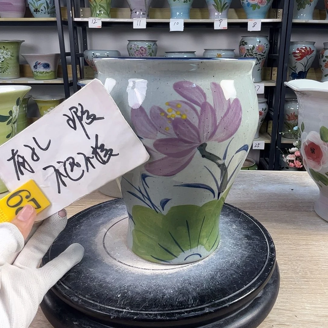 罐1tc景德镇陶瓷花盆