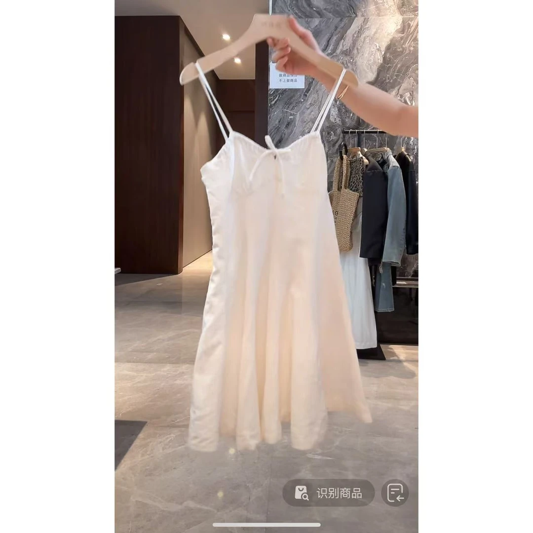 徐秋阳  月光女孩  春季新款百搭时尚休闲显瘦显白连衣裙9858