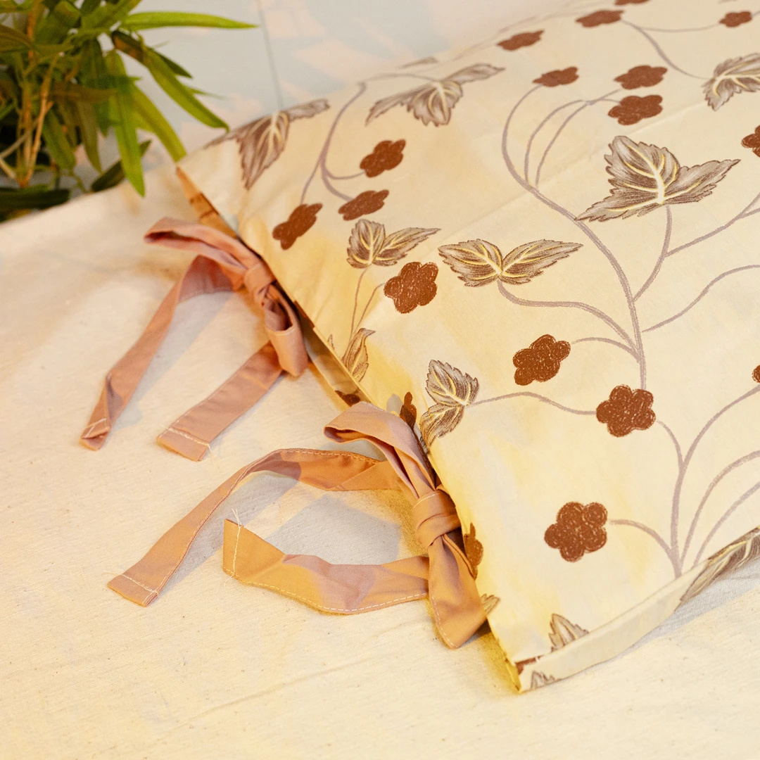 天然柏壳枕太行山柏籽壳枕头田园小清新全棉枕改善睡眠护颈枕头