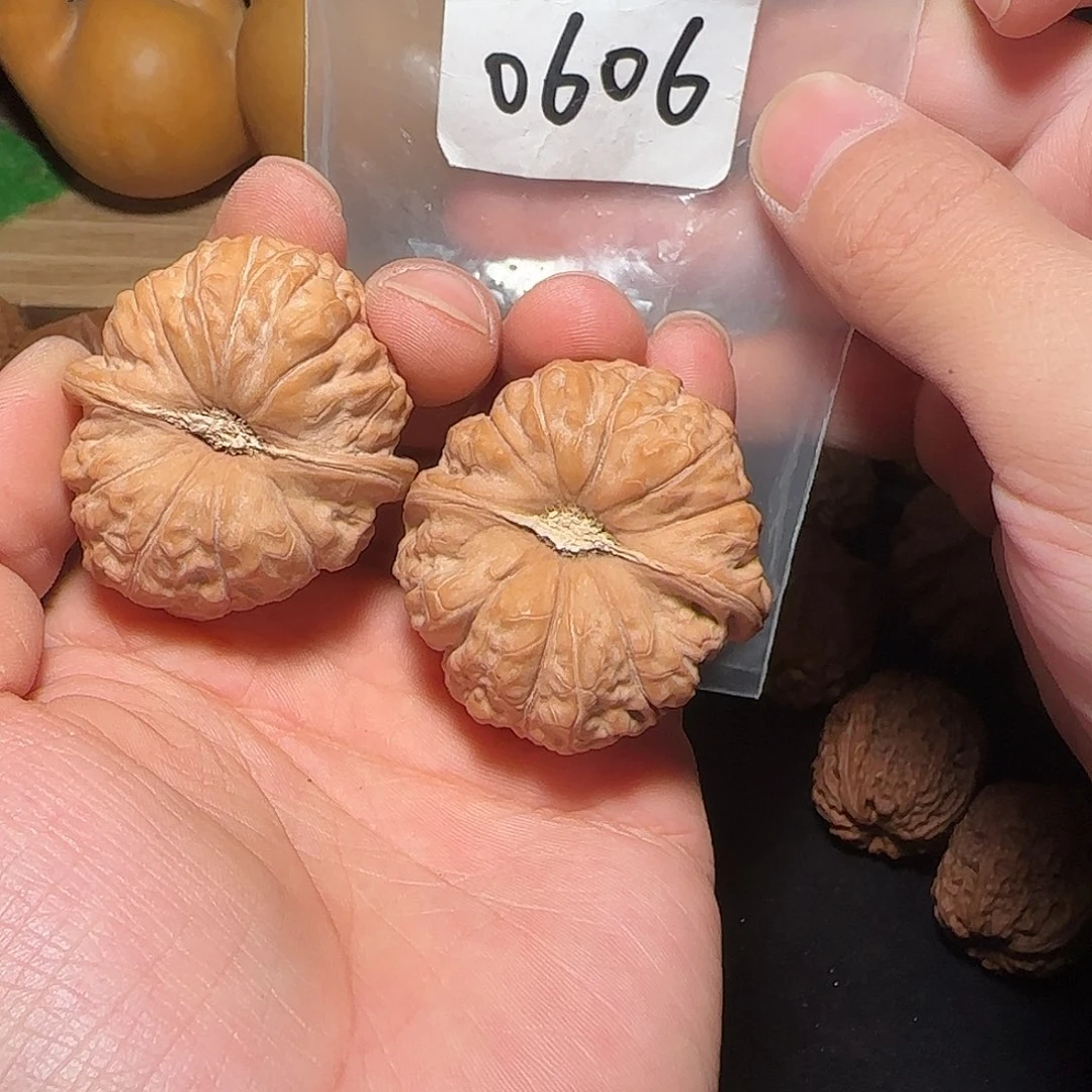 文玩核桃把件0606全品41南瓜墩