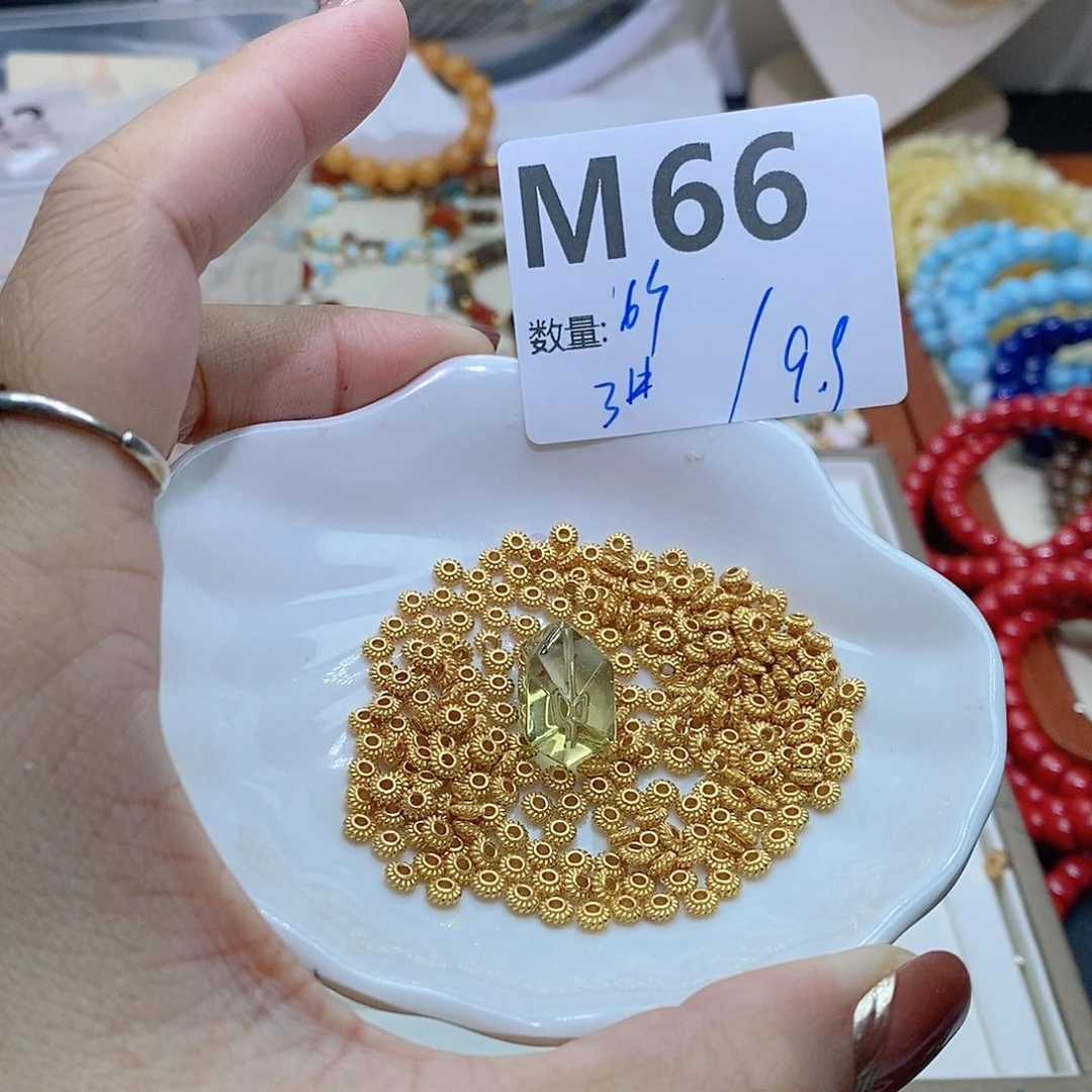 水晶珠宝半成品银S925镶嵌M.66