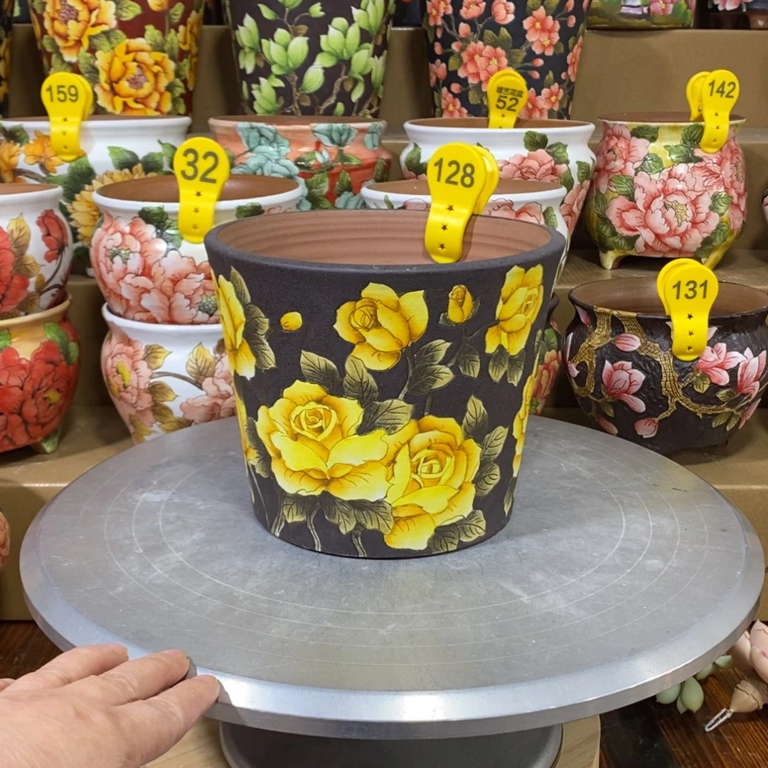 2***7景德镇精品花盆特价