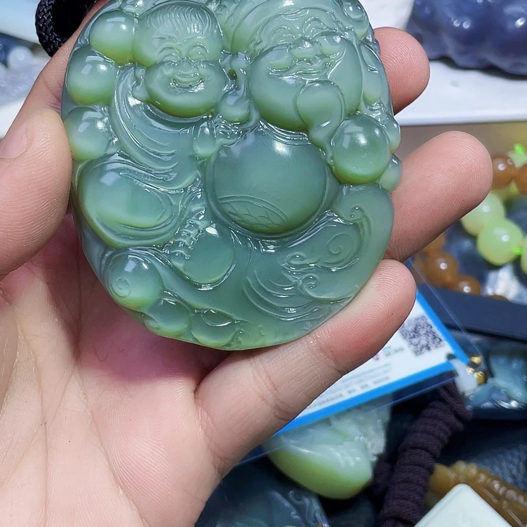 颈饰未镶嵌和田玉用****7