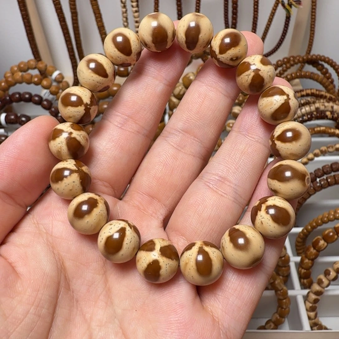 吊坠紫金鼠半实心紫金鼠手串 熊猫三叶草11+福利款