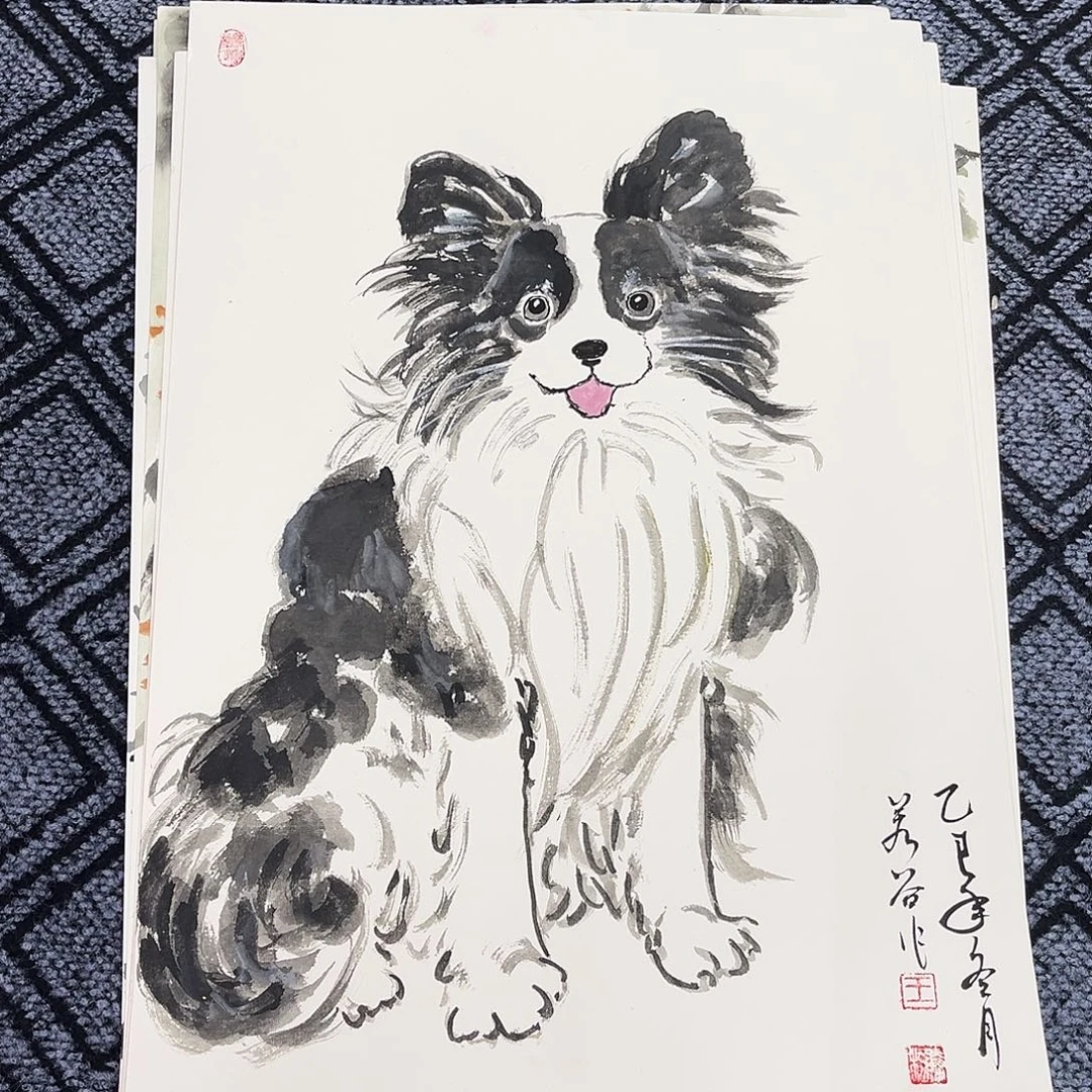 国画45.66花鸟作品