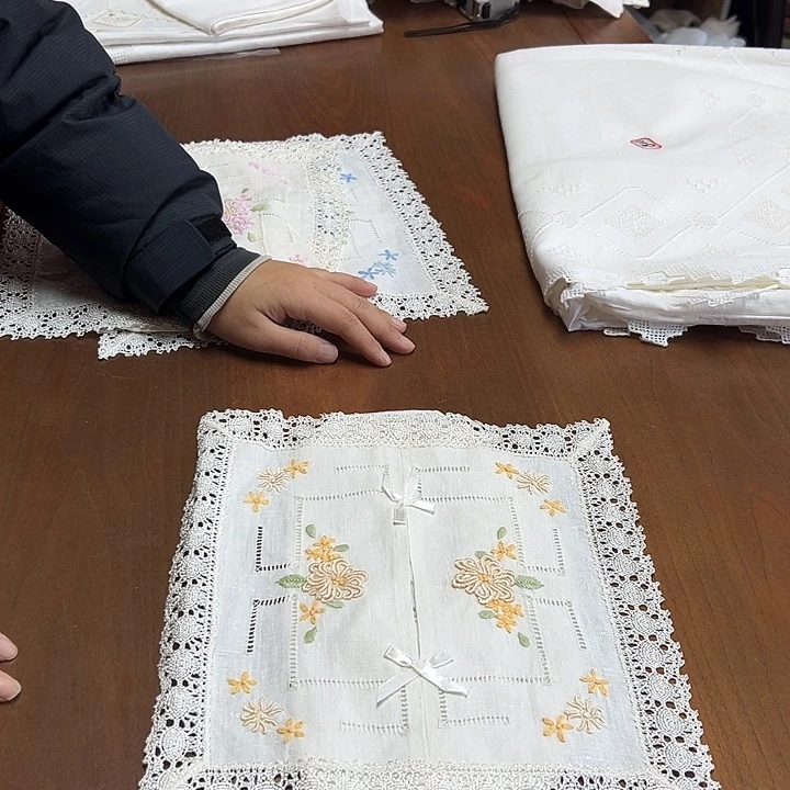 毛绒亚麻棉119-纸巾盒套橙色