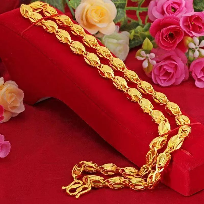 合金项链 2025新款【凤眼项链】男士时尚气质百搭潮流精致精美款