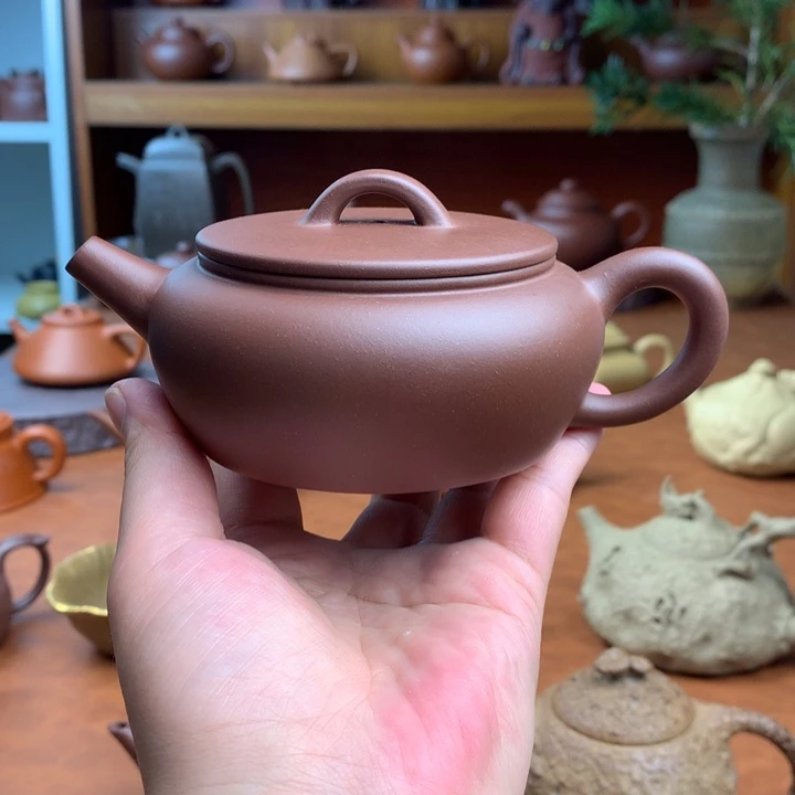 茶壶紫砂大彬诗意容量200
