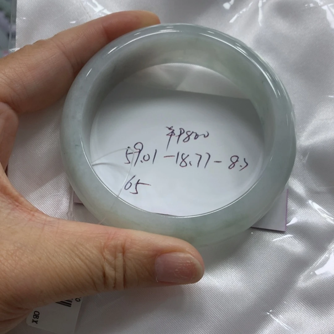 翡翠未镶嵌手镯65