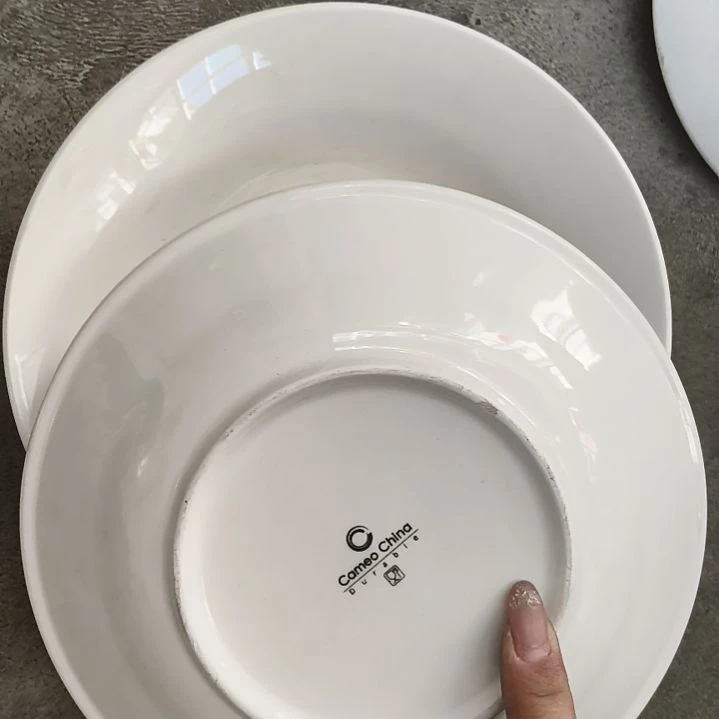 西***子瓷直径 20.5厘米两个