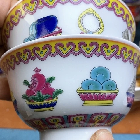 景德镇陶瓷藏式茶碗