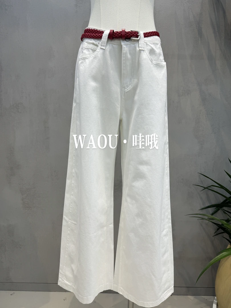 【WAOU】小众设计牛仔裤916