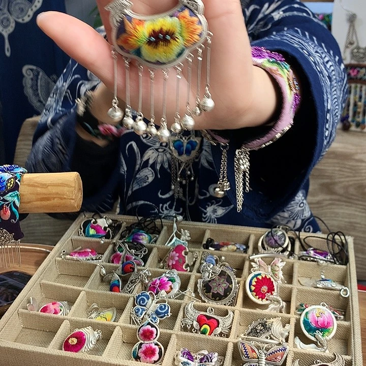 花岗石纯铜锡合金纯铜项链吊坠