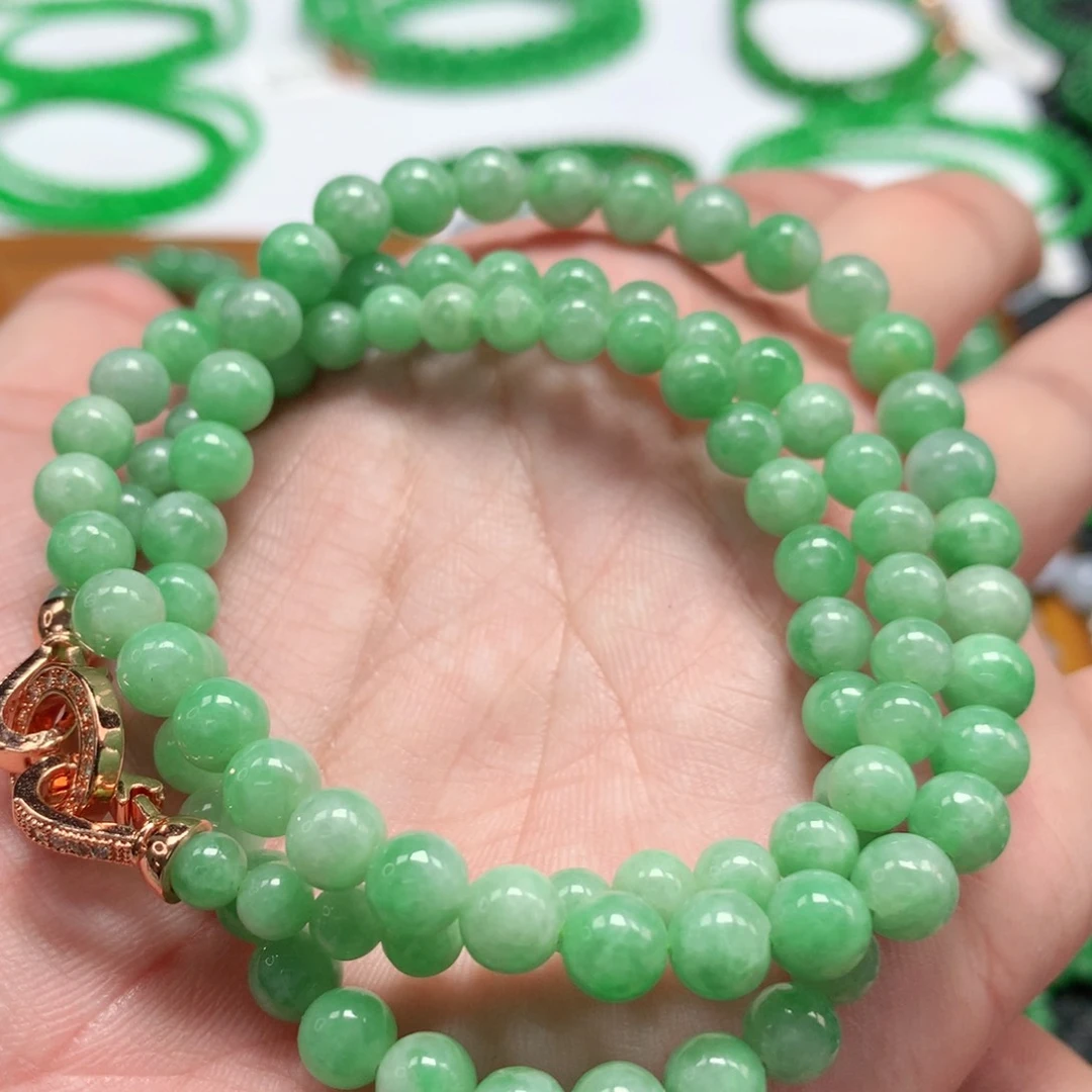 未镶嵌手链翡翠翡翠