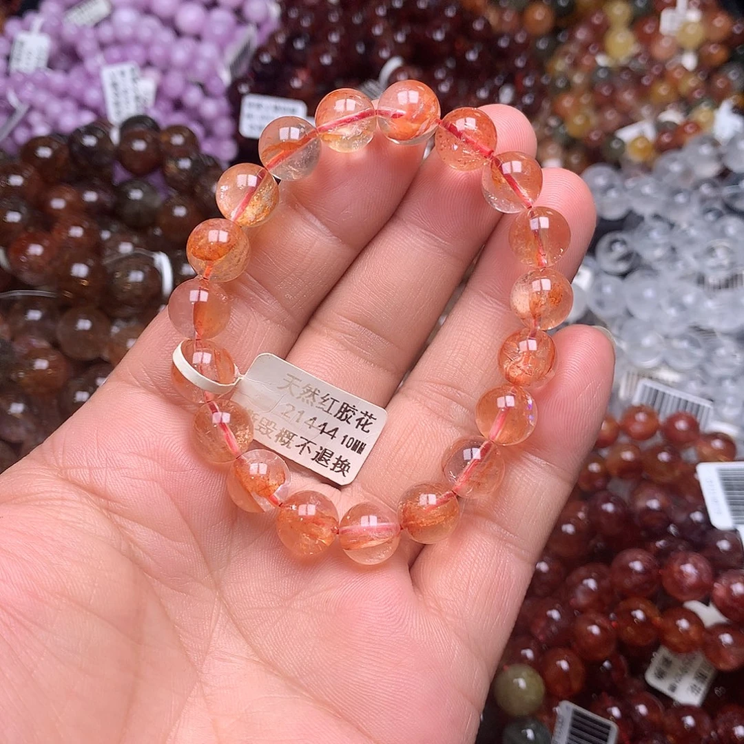 未镶嵌水晶手链，，