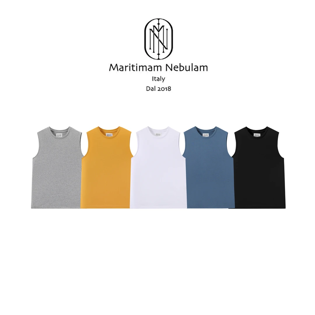 Maritimam Nebulam 极简百搭休闲纯棉透气显瘦背心上衣 SZ2126
